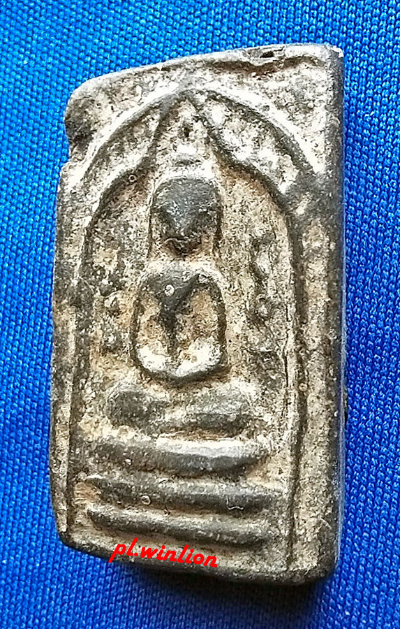 พระกรุวัดนก พิมพ์ใหญ่ข้างอุ เนื้อผงใบลาน จ.อ่างทอง