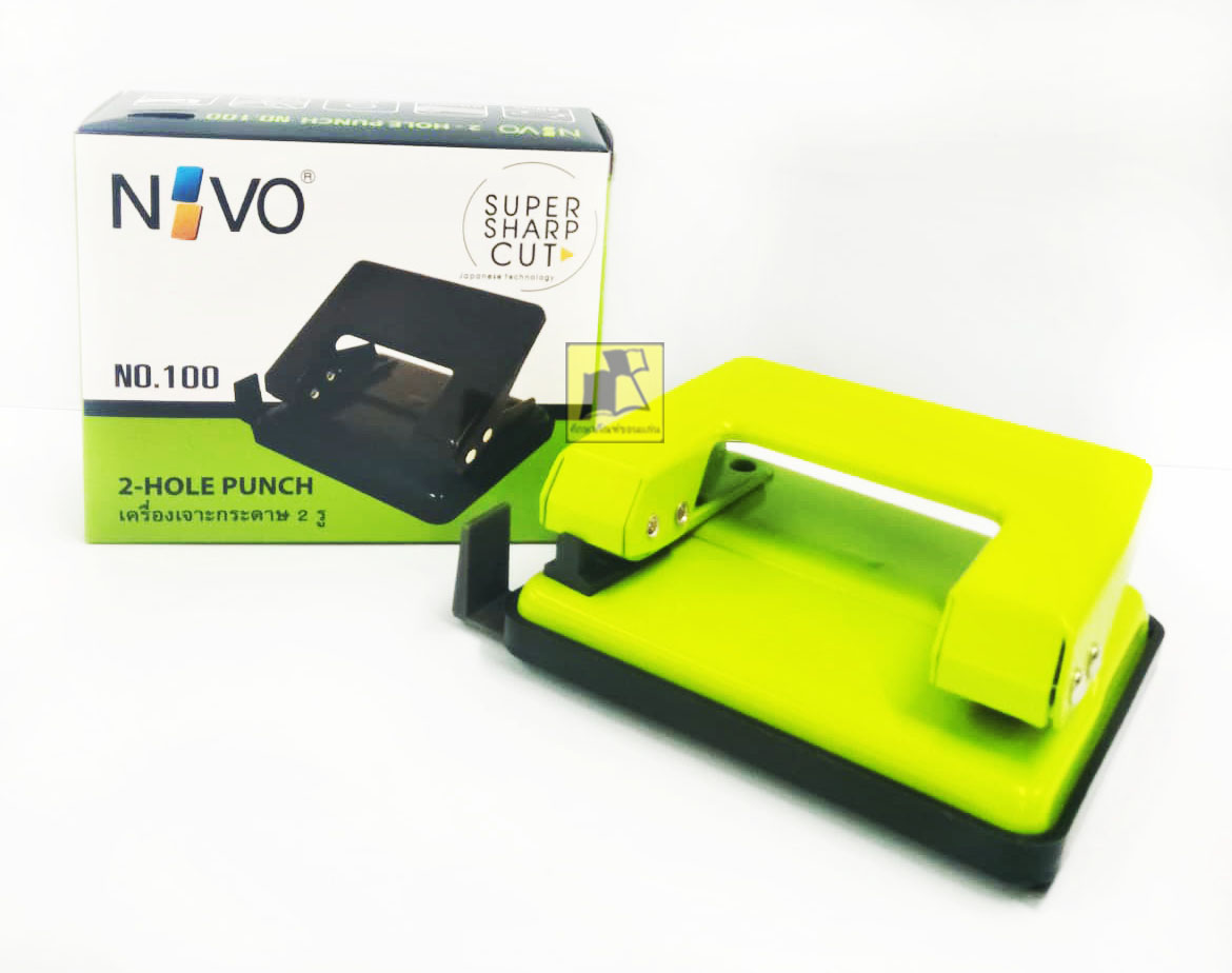 เครื่องเจาะกระดาษ 2 รู NIVO No.100