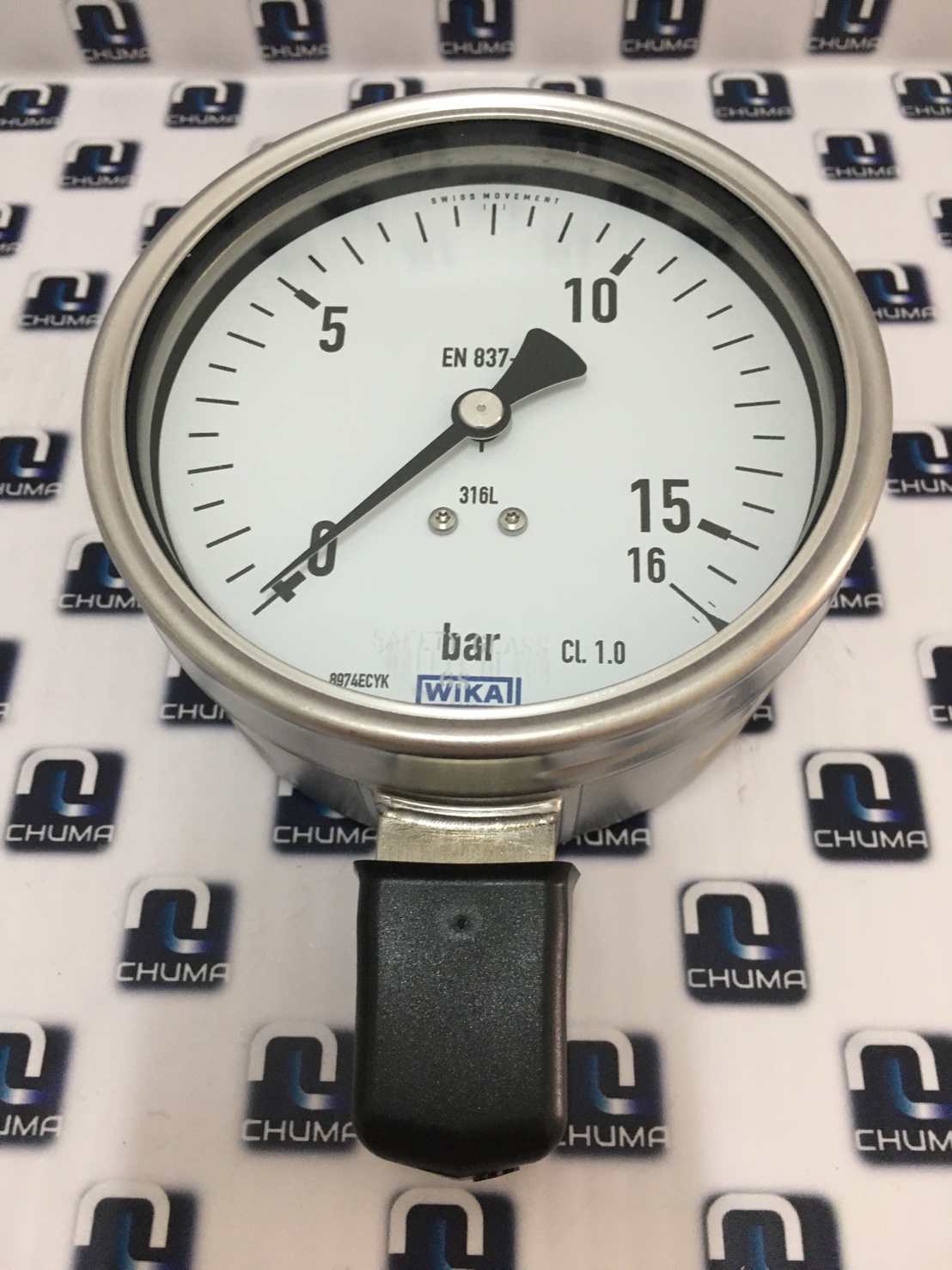 Wika, 232.50.100 16 bar G1-2B Unten