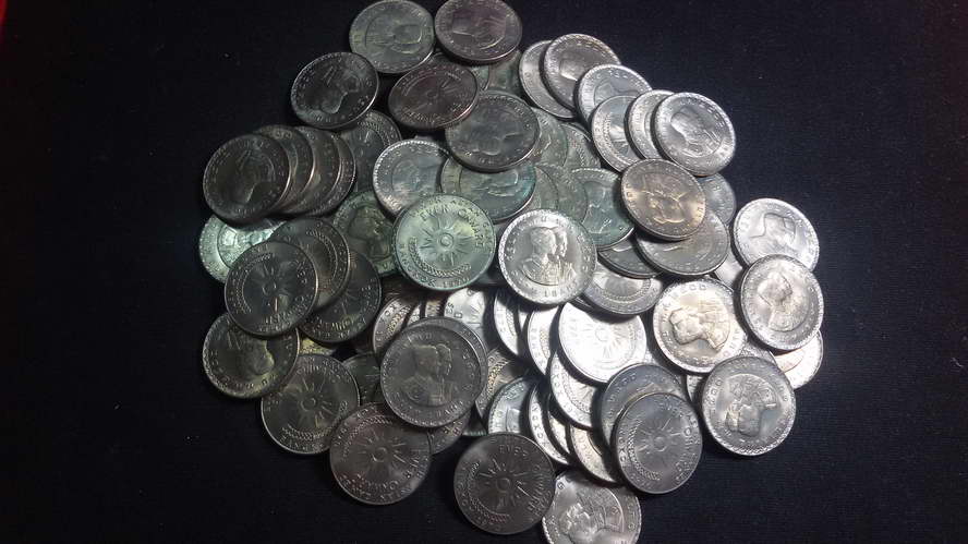เหรียญ 1 บาท เอเชี่ยนเกมส์ ครั้งที่ 6 2513 UNC
