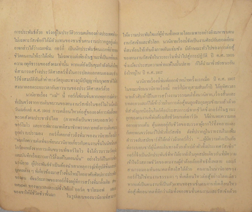 แม่ ภาคหนึ่ง (ขายตามสภาพ)