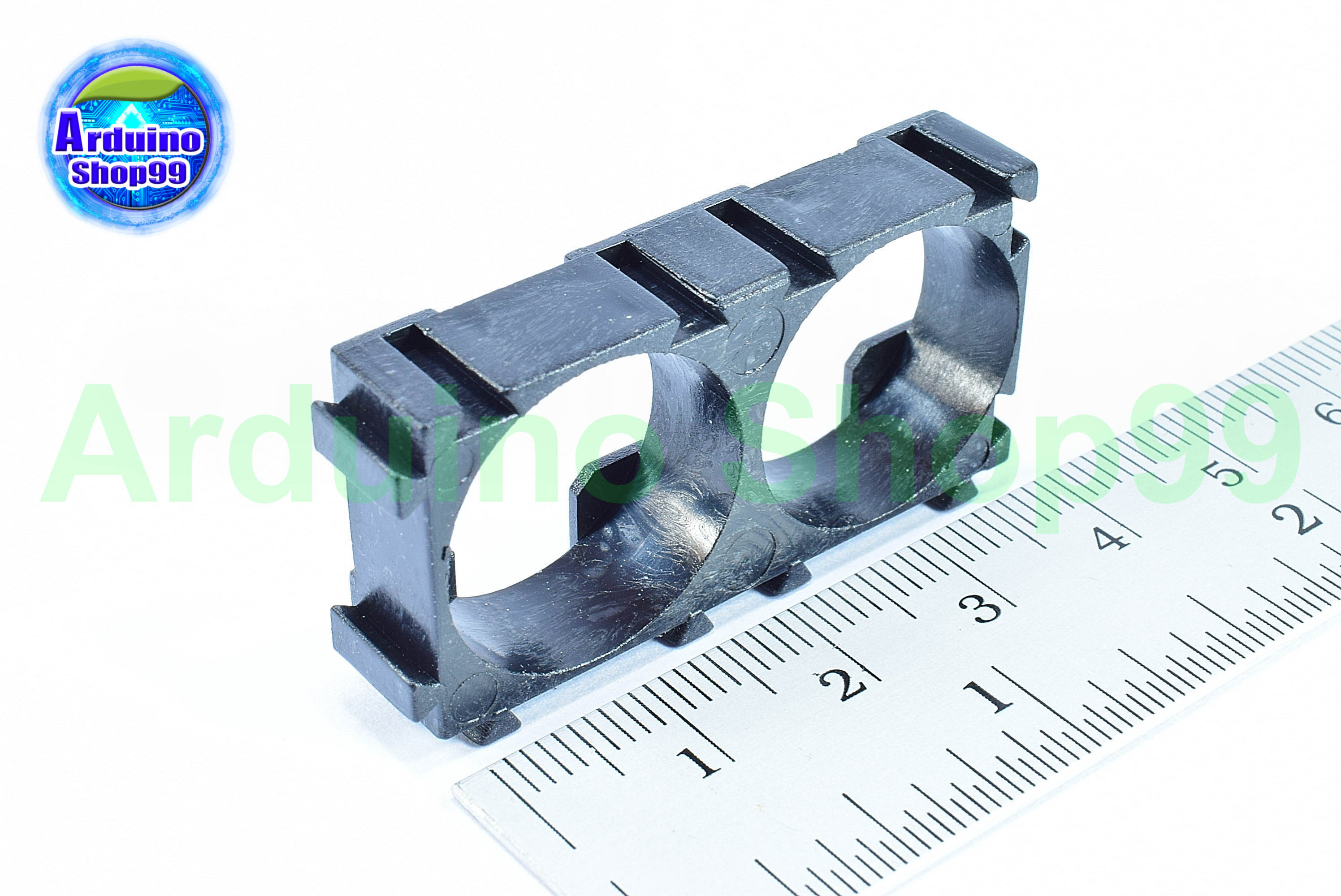 Two 18650 lithium battery combination fixed bracket