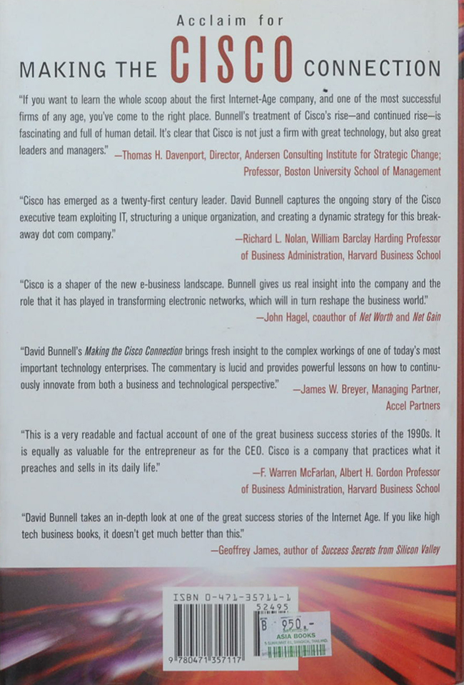 MAKING THE CISCO CONNECTION