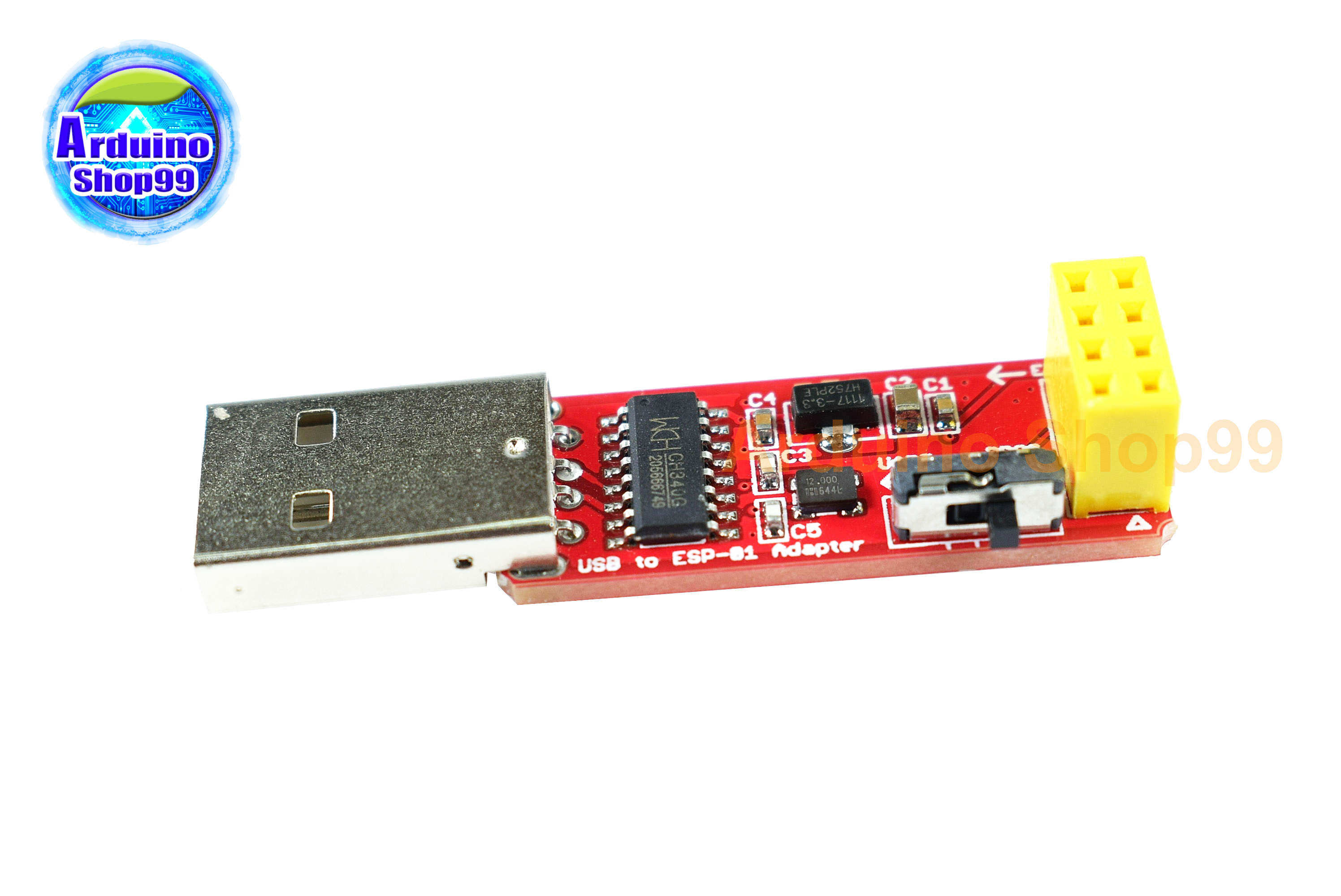 USB ESP8266 ESP-01 Wi - Fi w/CH340G Driver NEW