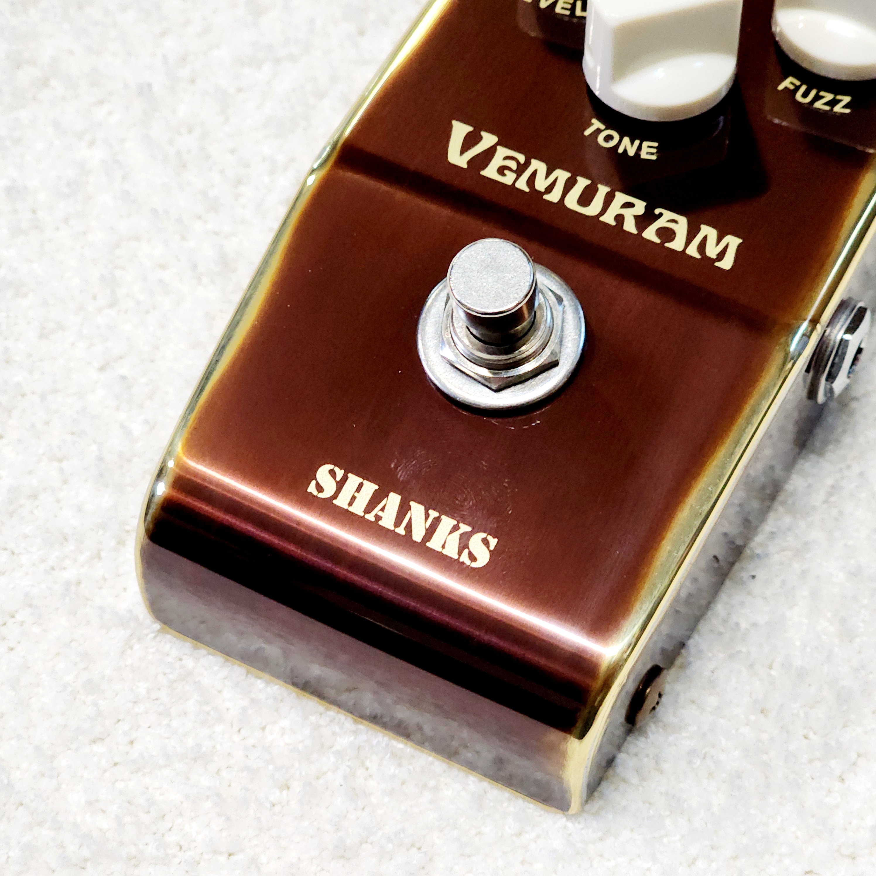 ** DISCONTINUED ** VEMURAM "SHANKS II" Silicon FUZZ Boost Pedal Produced by John Shanks