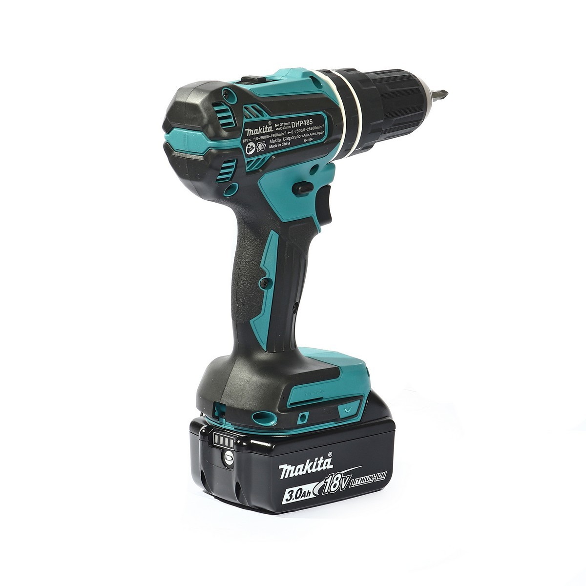 MAKITA DHP485F003 สว่านกระแทกไร้สาย 1/2" 18V แบตx1