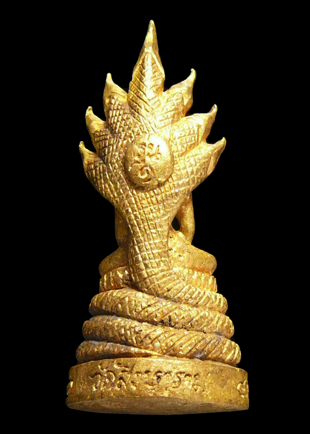 รูปหล่อพระพุทธสิงหราช รุ่น1 วัดสิงหาราม จ.ลพบุรี เนื้อทองเหลือง