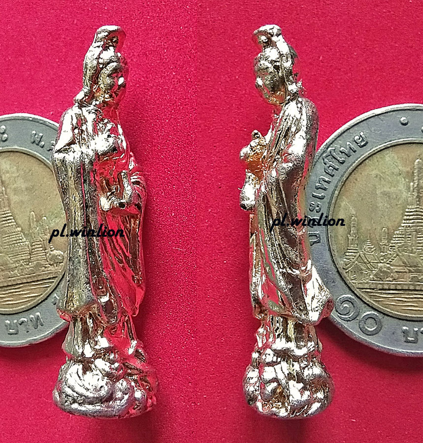 เจ้าแม่กวนอิม เนื้อกะไหล่ทอง หลวงปู่โต๊ะ ออกวัดเขาอีส้าน จ.ราชบุรี ปี 2523