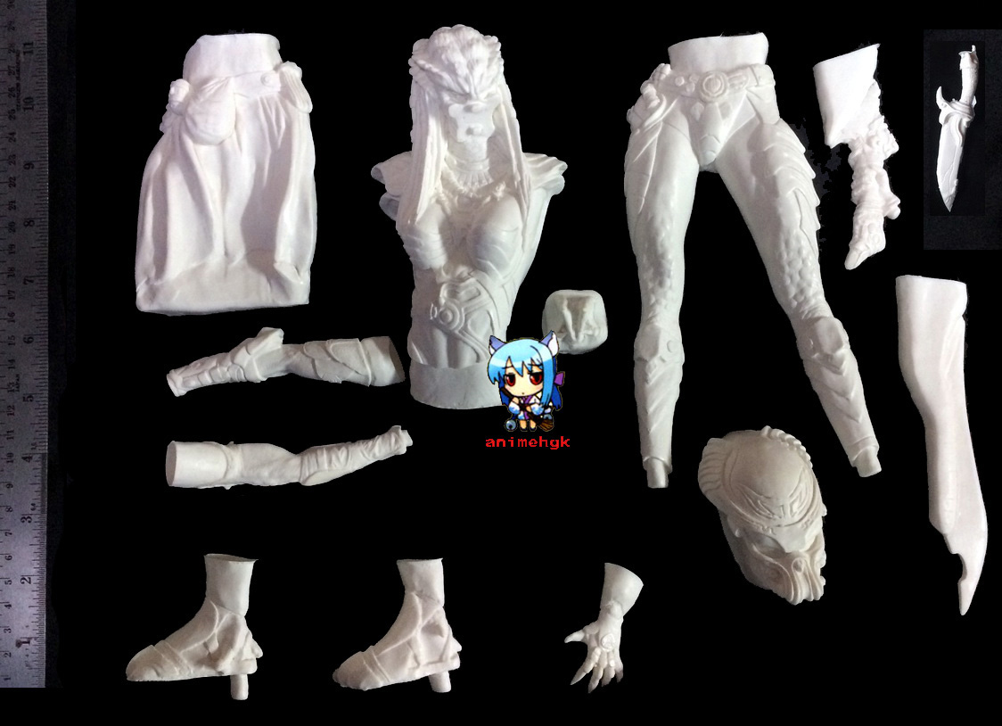 Predator Female V2 (ไม่มีฐาน , No base ) 1/6
