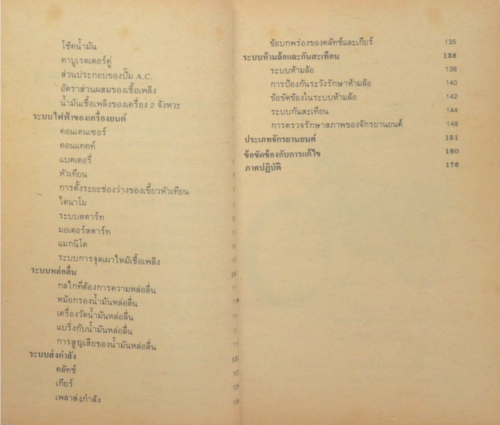 เทคนิคการตรวจซ่อมมอเตอร์ไซค์ (จักรยานยนต์ และ เวสป้า)