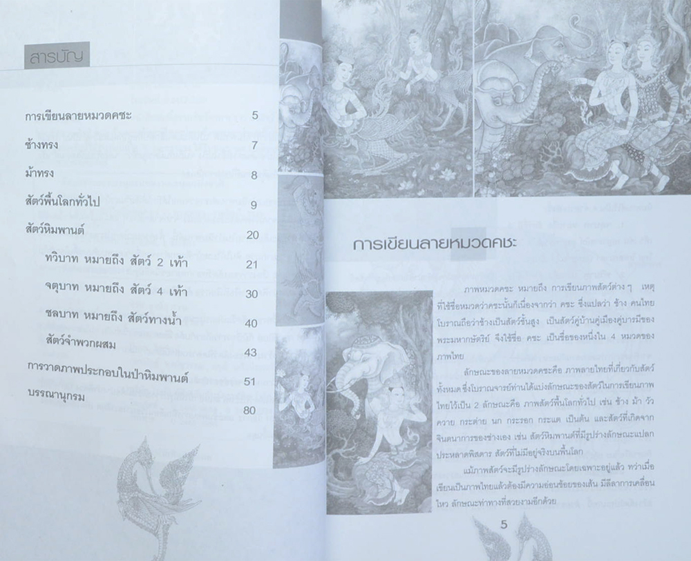 สิงสาราสัตว์ในป่าหิมพานต์