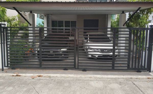 ประตูรั้วเหล็ก sptainlessthai