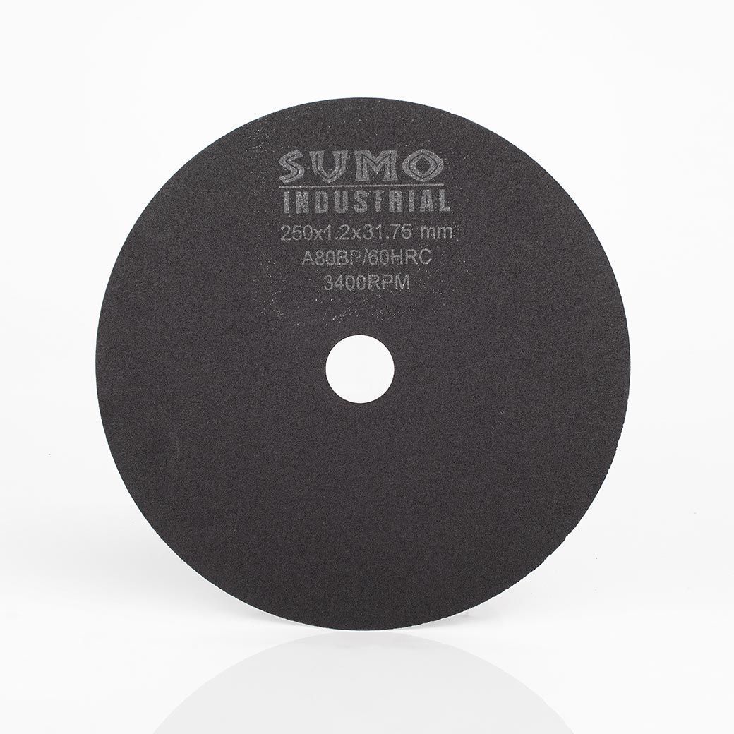 SUMO ใบตัดไฟเบอร์ 10"x1.2x31.75 HRC60 Precision Cut (10ใบ/กล่อง)