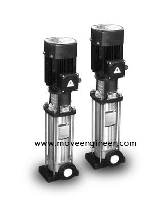 STAC PUMP VML2 -180M ปั๊มน้ำแนวตั้งหลายใบพัด
