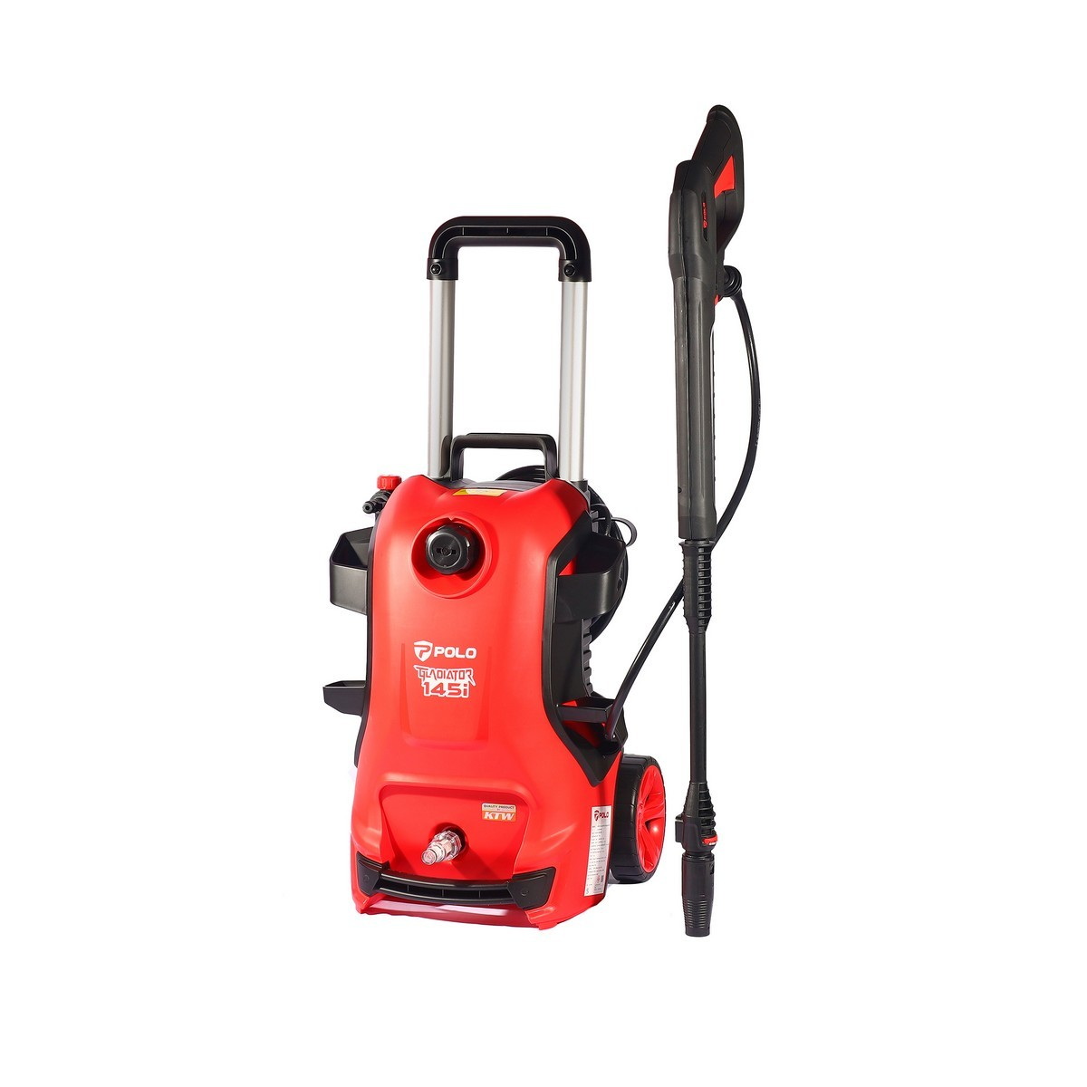 POLO GLADIATOR145i เครื่องฉีดน้ำแรงดันสูง 1800W 145bar แถมกระบอกฉีดโฟม