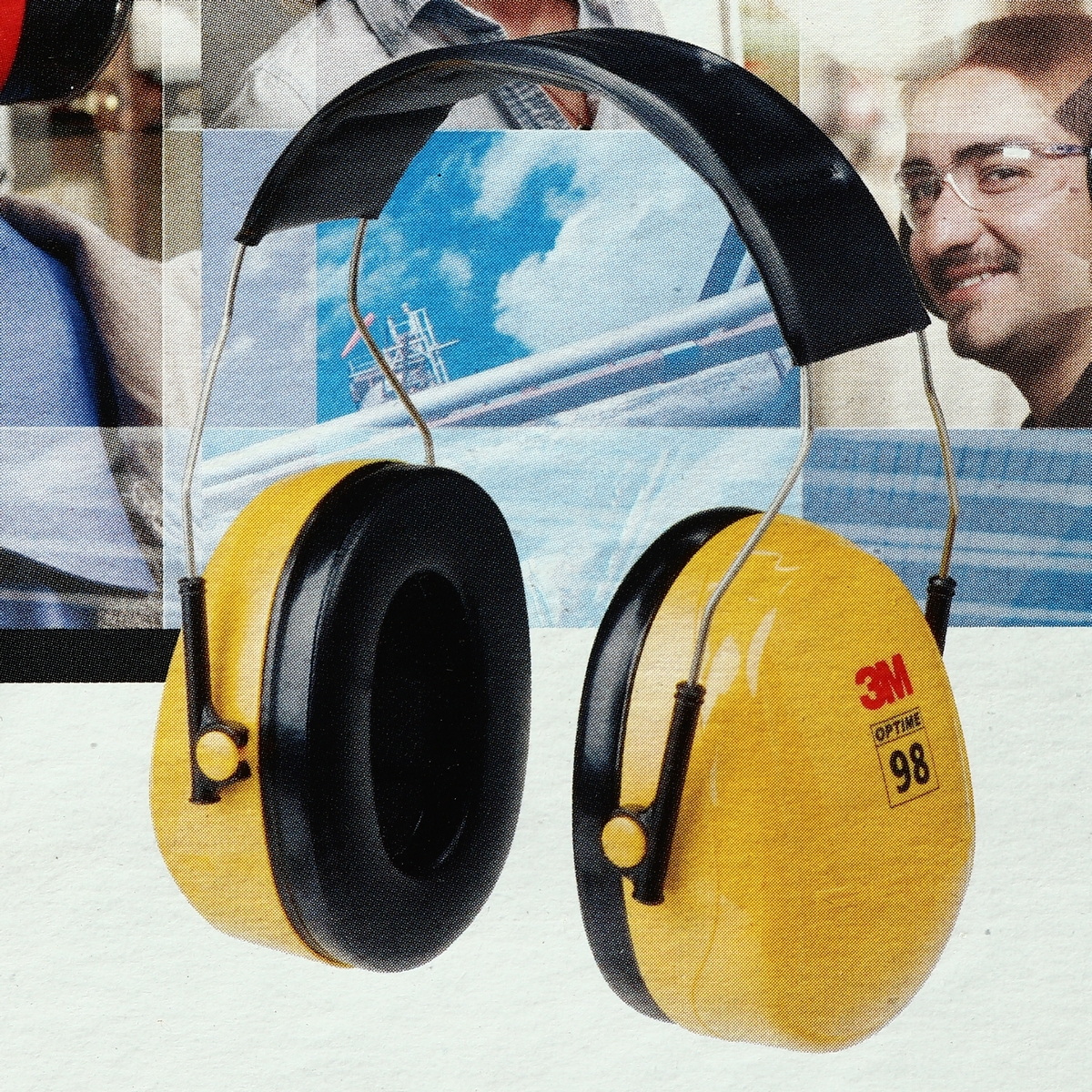 3M OPTIME98 (H9A) ที่ครอบหูลดเสียง แบบคาดศีรษะ (NRR 25)