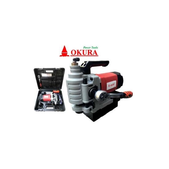 OKURA OK-35LS สว่านขาแม่เหล็ก 35mm 1480W/220V (Jet Broach) ปรับรอบได้