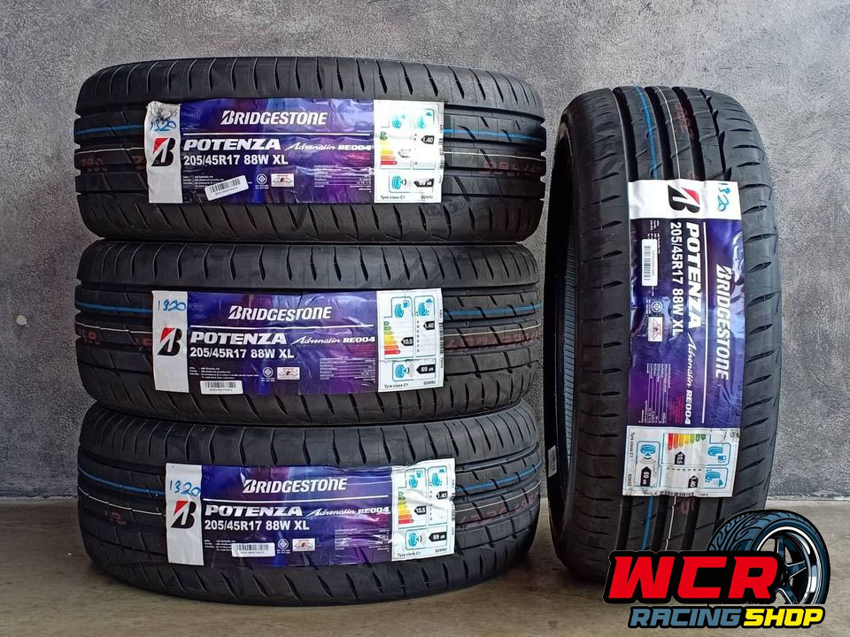 ขายยาง BRIDGESTONE POTENZA RE004 205/45R17