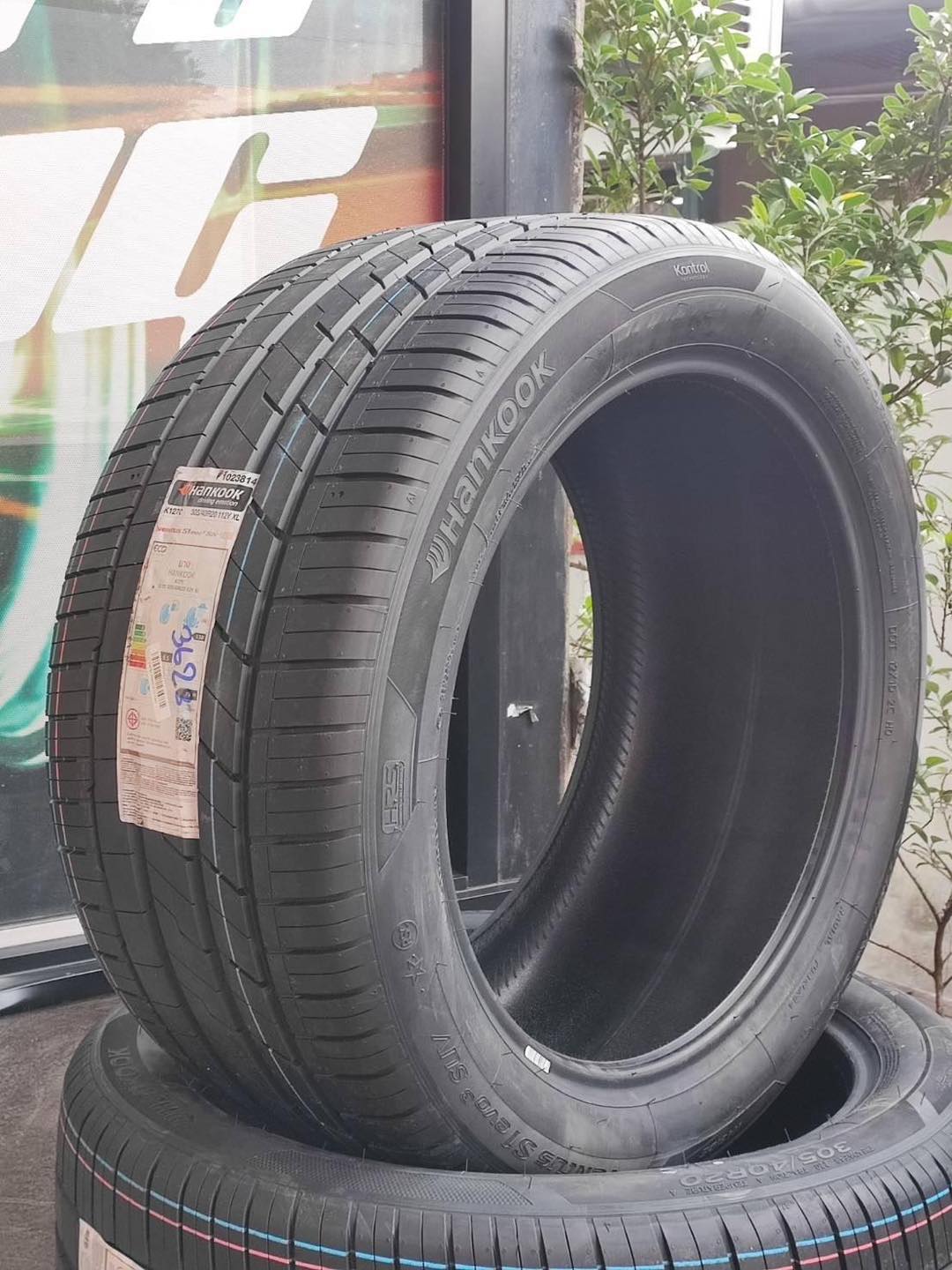 ยาง HANKOOK RUNFLAT ปี23 HANKOOK EVO3 K127C RFT ขนาด 305-40-20