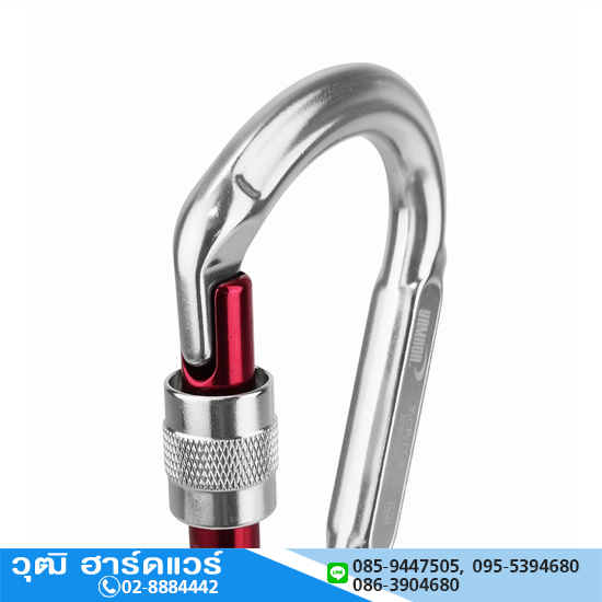 YAMADA รุ่น Y-CP/1T-A คาราบิเนอร์ทรงลูกแพร์ ล็อค 1 จังหวะ