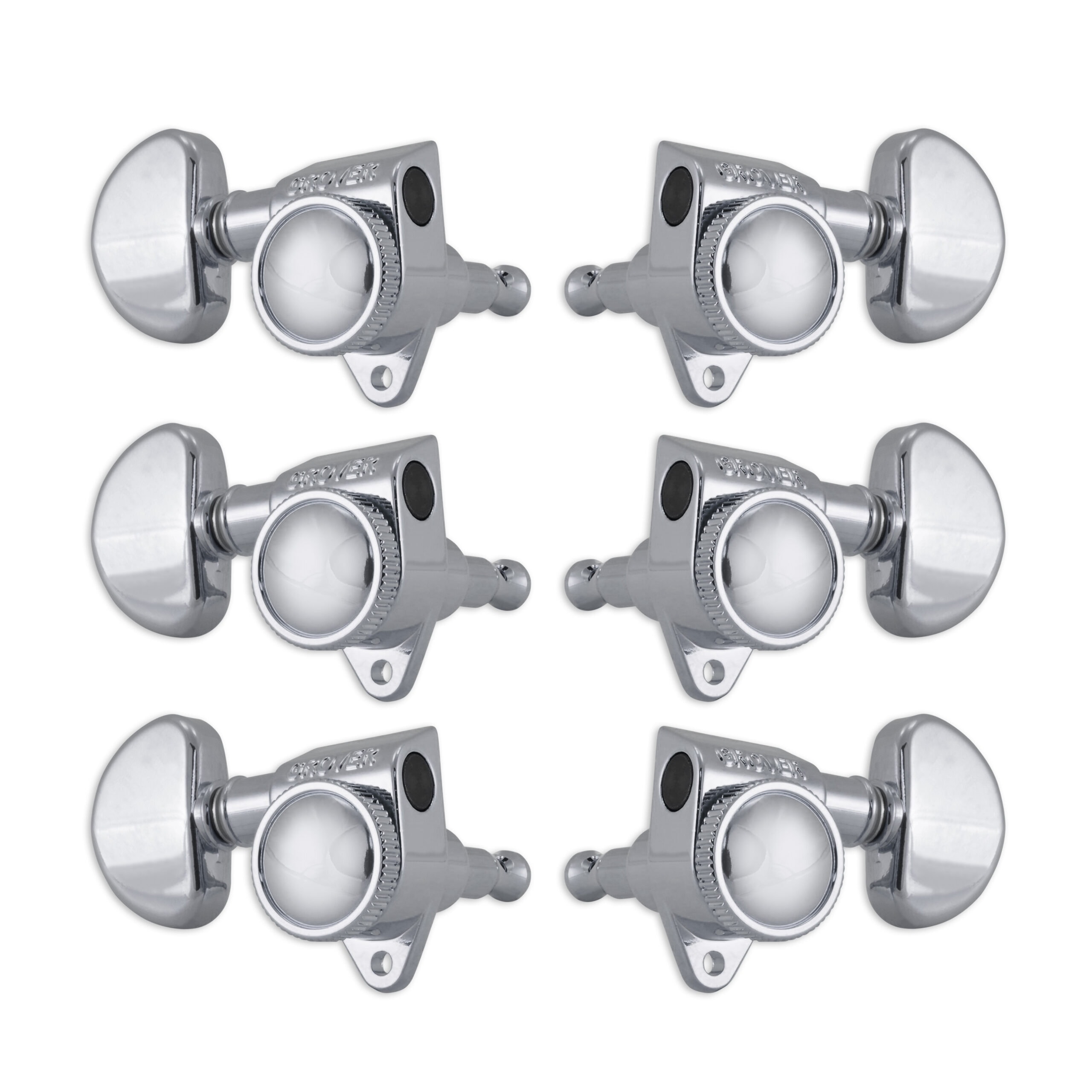 GROVER ROTO-GRIP LOCKING ROTOMATICS® 3+3 CHROME (502 SERIES) ของแท้ 100%