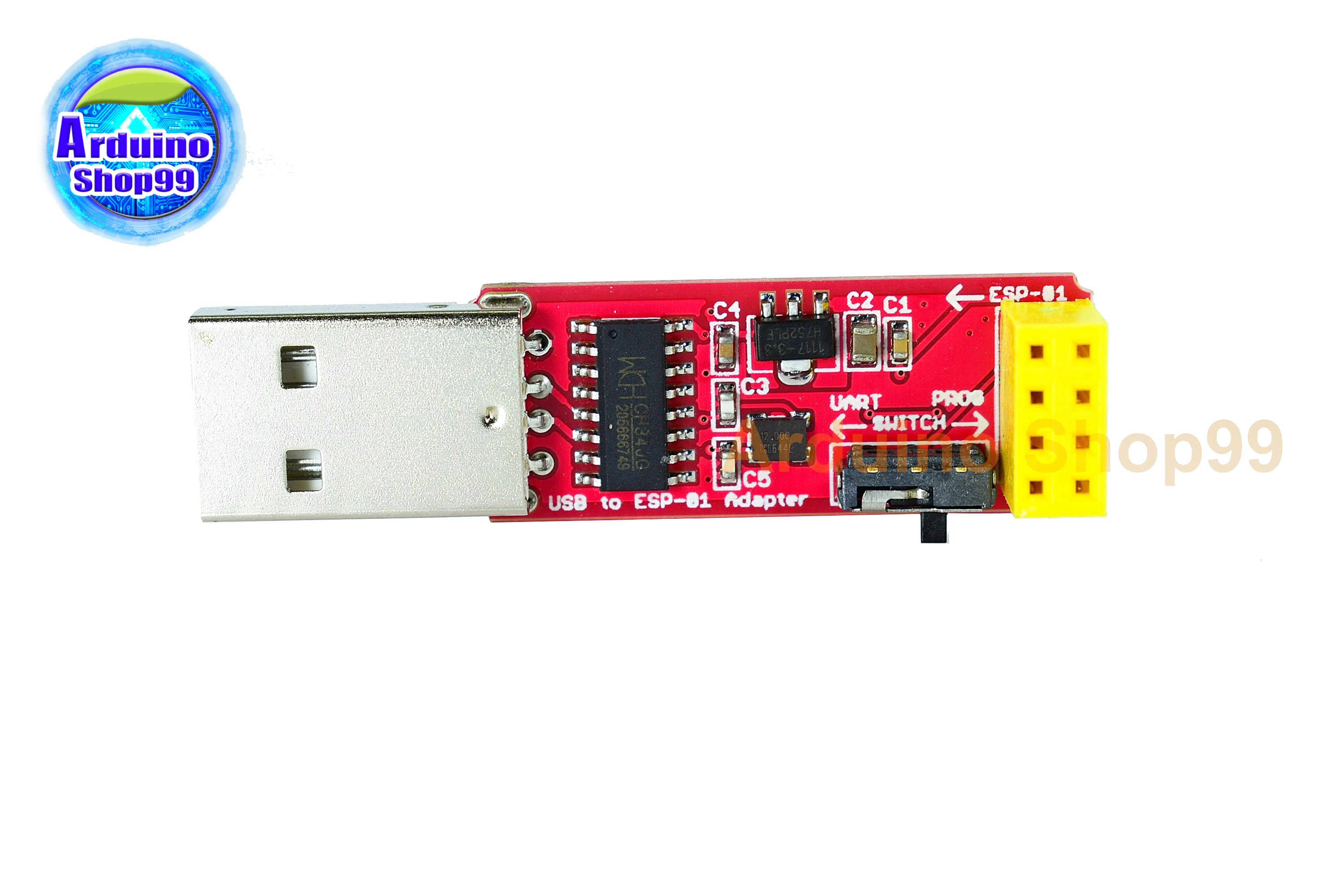 USB ESP8266 ESP-01 Wi - Fi w/CH340G Driver NEW