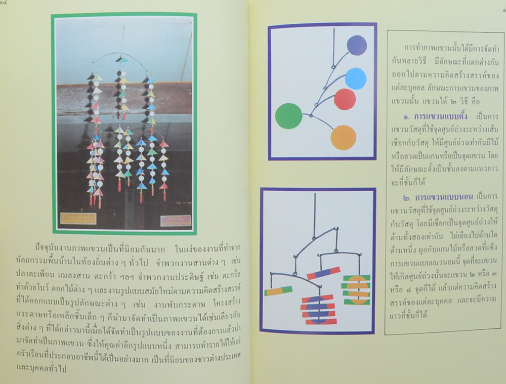 หนังสืออ่านประกอบอ้างอิง ชุดศิลปะสำหรับเด็กประถม เรื่อง ภาพเคลื่อนไหว เย็บปักและถะกทอ