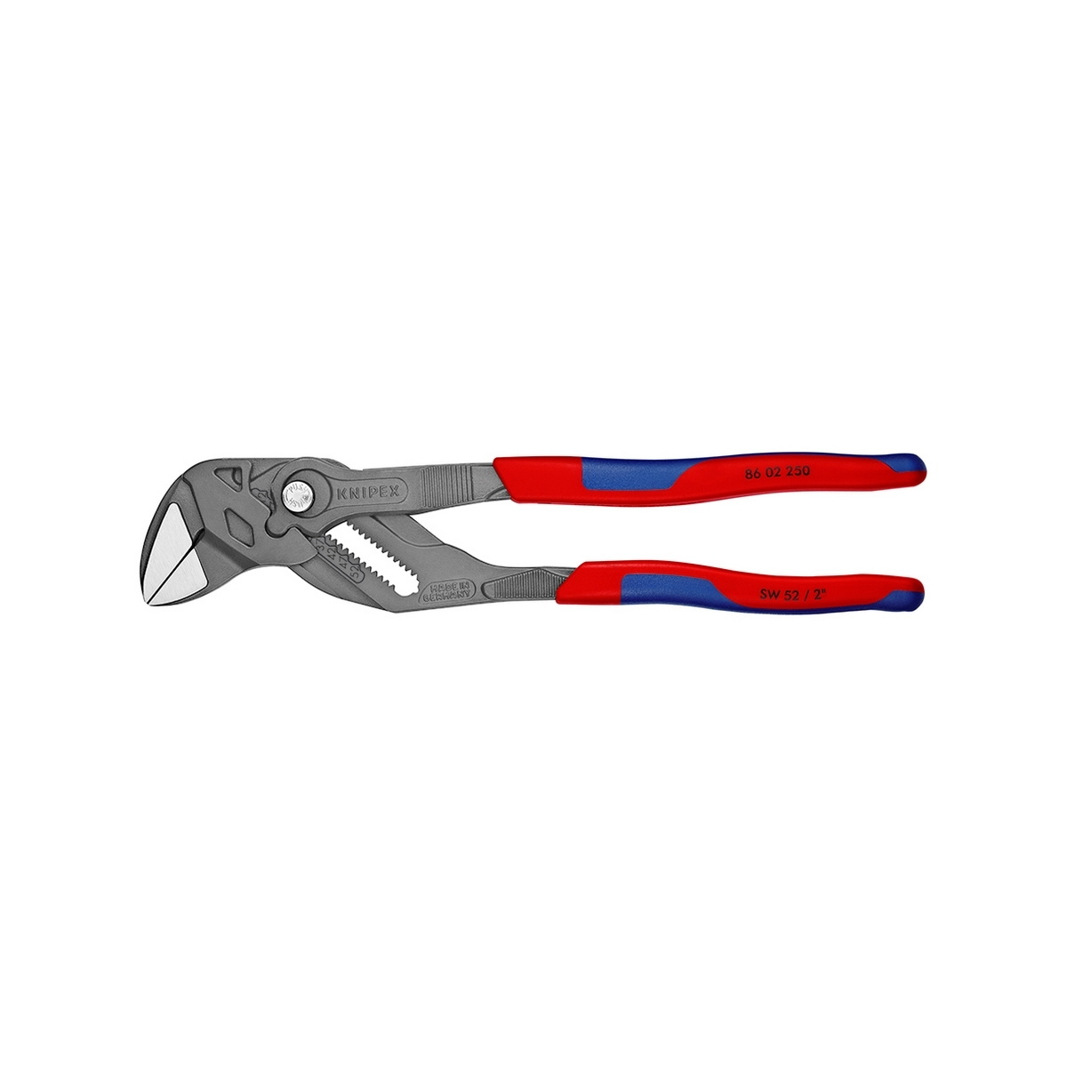 KNIPEX 86 02 250 คีมคอม้า ด้ามพลาสหนา 250mm (10")
