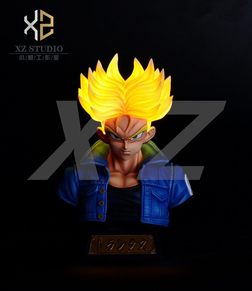 XZ Studio - Trunks Bust Statue Led Light Collection Height:16CM 1/4 Scale ดราก้อนบอล Dragon Ball ทรังคซ์