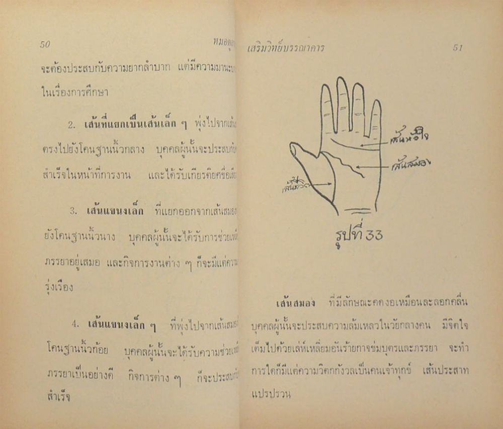 หมอดูลายมือ ประจำบ้าน