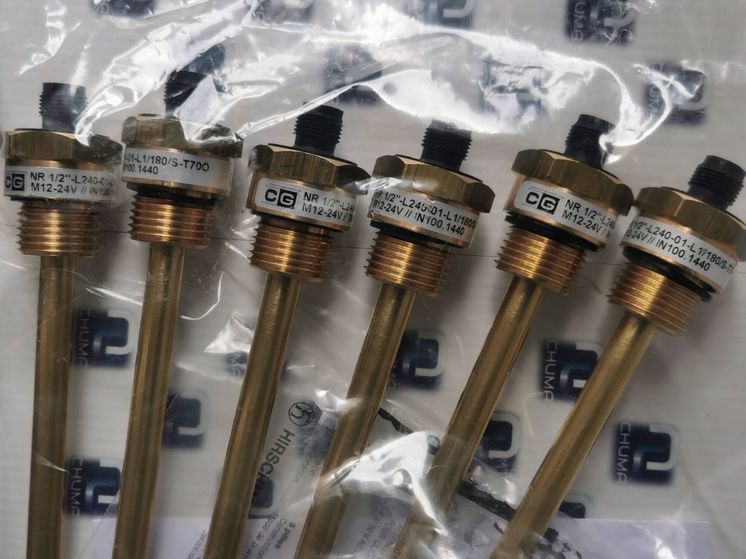 CG Goldammer, Goldammer, Level Regulator NR 1/2"-L240-01//M12 Socket, L1/180/S-T70O-M12:24V