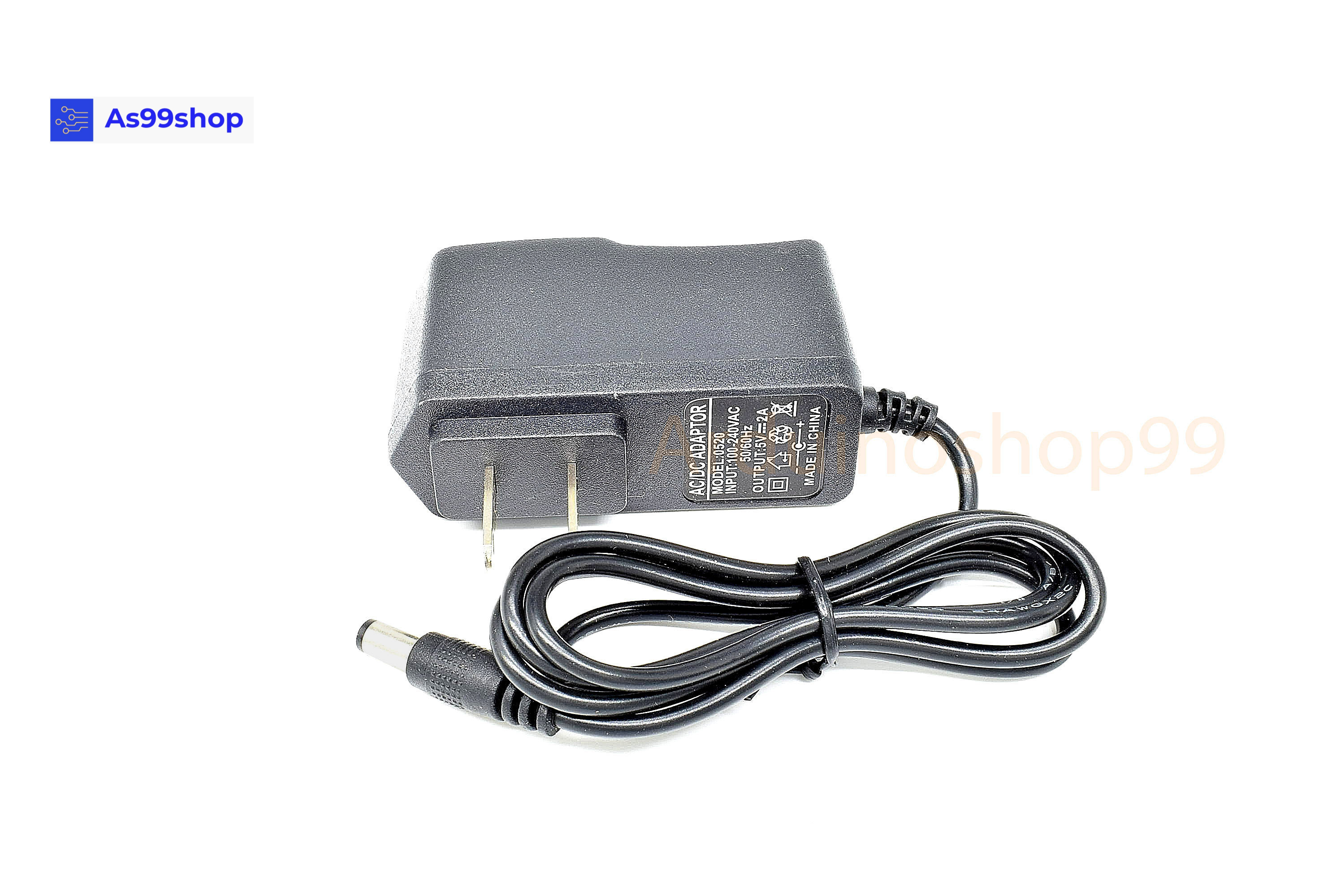 DC 5V/2A Power Adapter AC100-240V Output DC 5V 2A US Plug