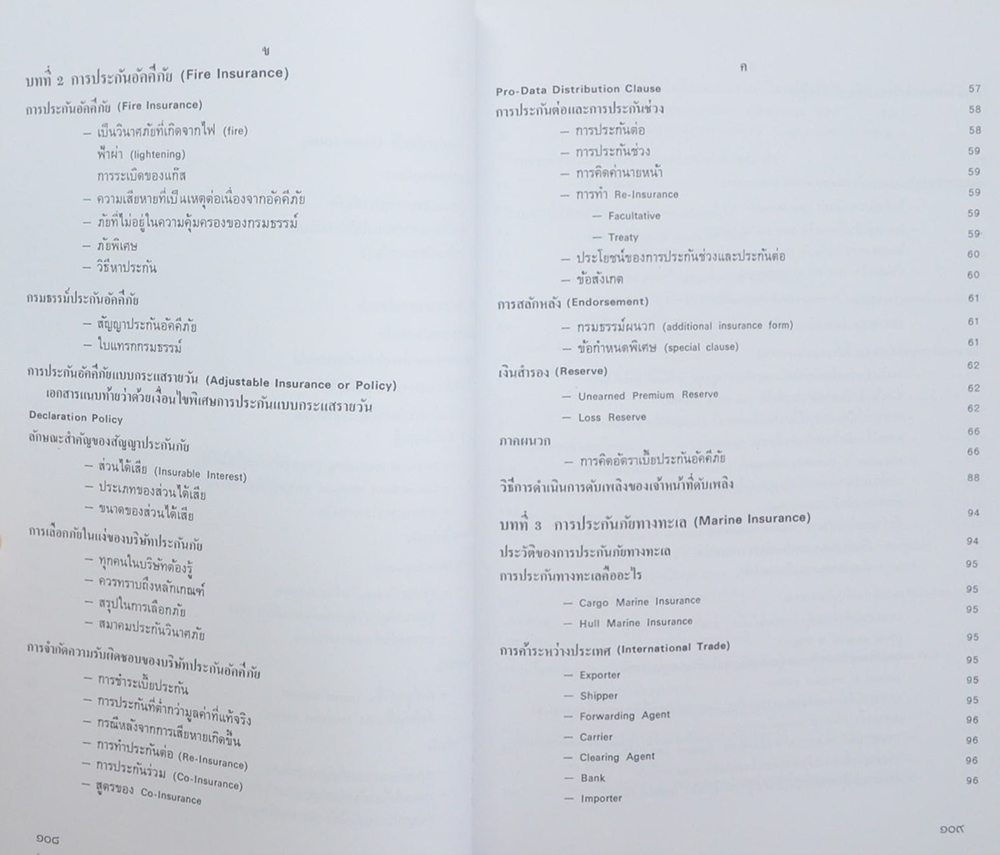 ศาสตราจารย์วิรัช ณ สงขลา (หลักการประกันวินาศภัย)