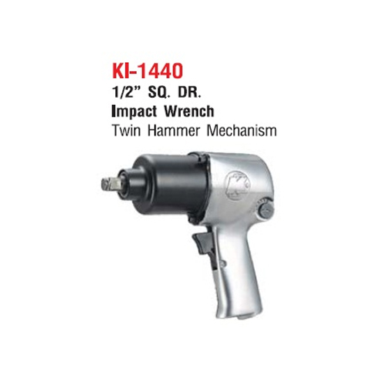 KUANI KI-1440 บล็อกลมกระแทก 1/2" แรงบิด 542Nm ลูกตีคู่