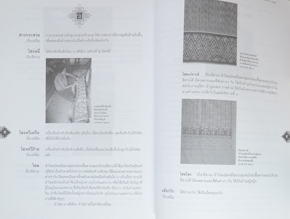สารานุกรม ผ้า เครื่องถักทอ