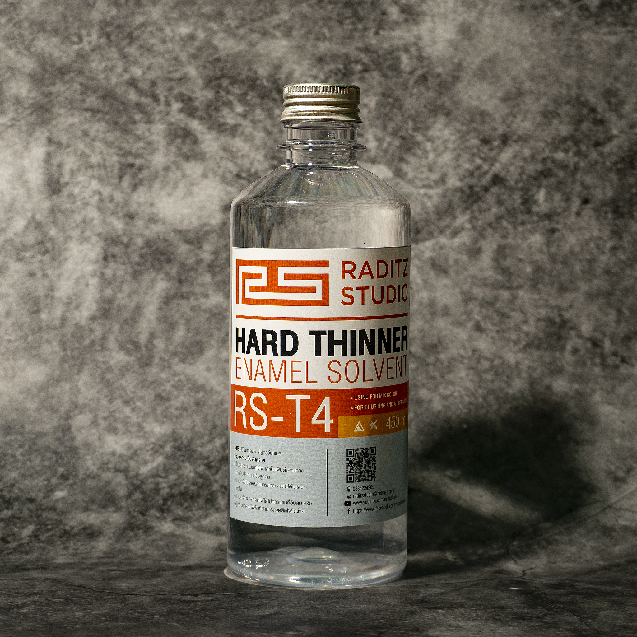 RADITZ STUDIO ENAMEL THINNER RS-T4 ( ENAMEL SOLVENT )
