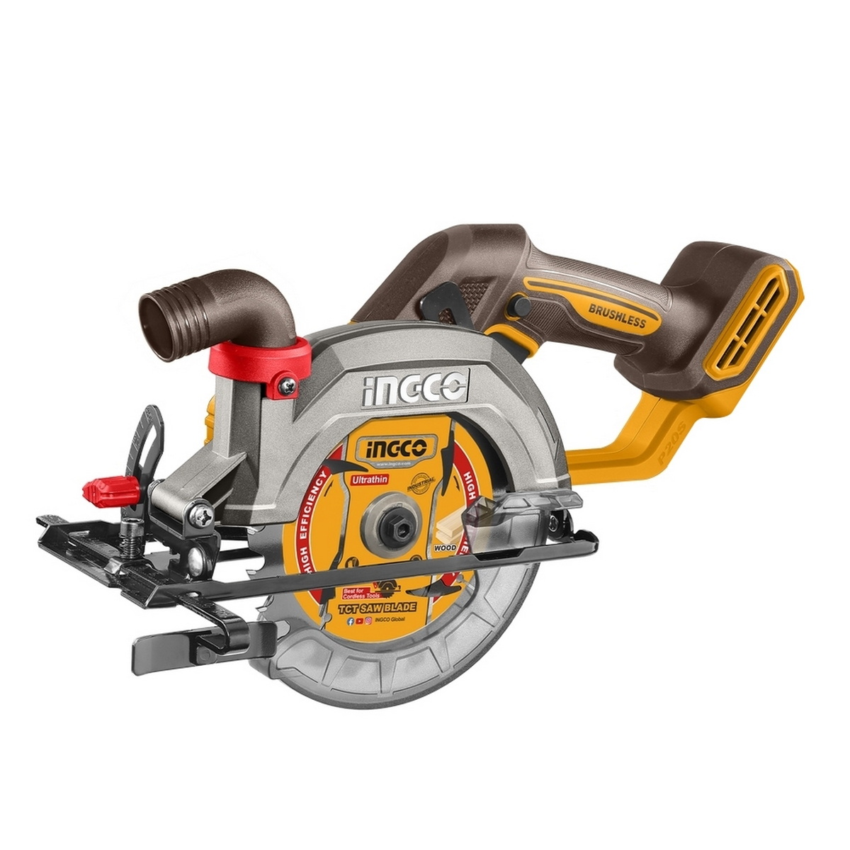 INGCO CSLI14021 เลื่อยวงเดือนไร้สาย 5" 20V แบตx1