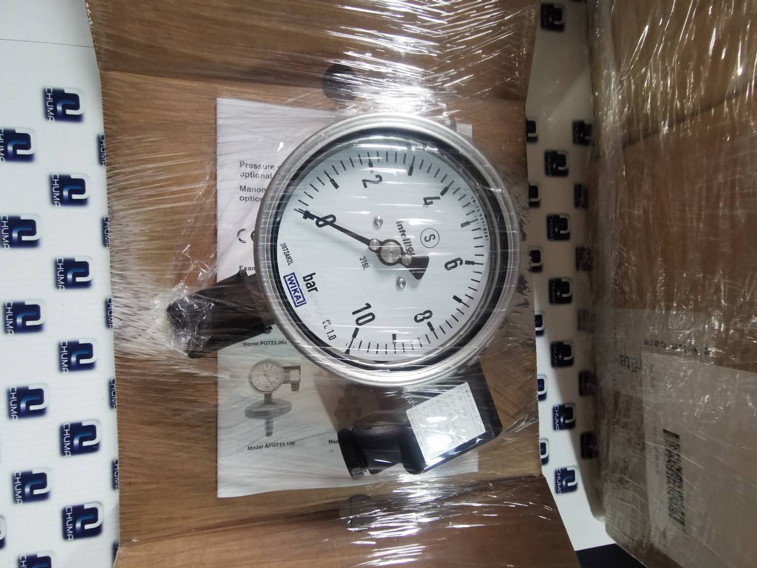 Wika, pressure gauges, PGT23.100/160