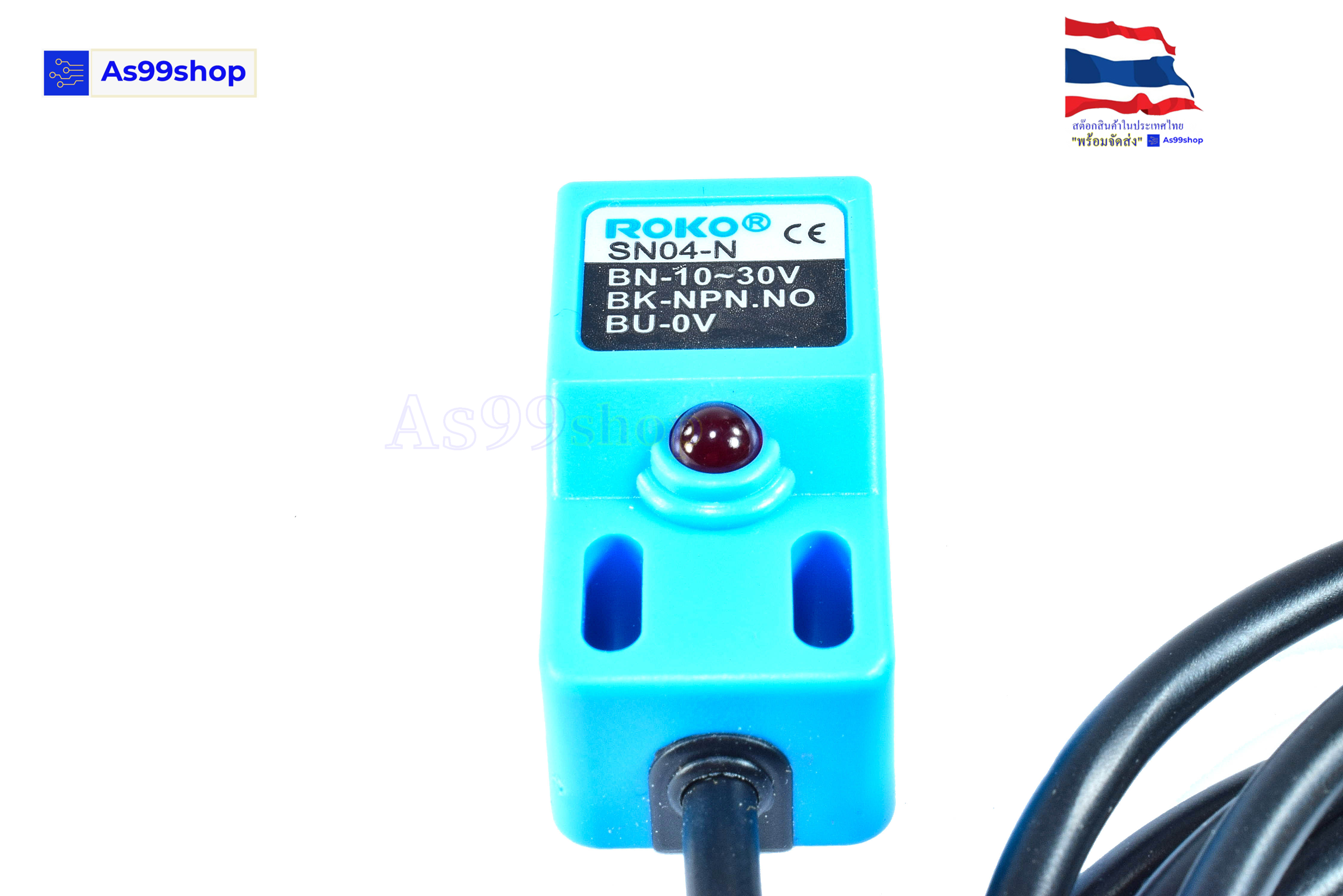 SN04-N พร็อกซิมิตี้เซนเซอร์ ตรวจจับวัตถุโลหะ