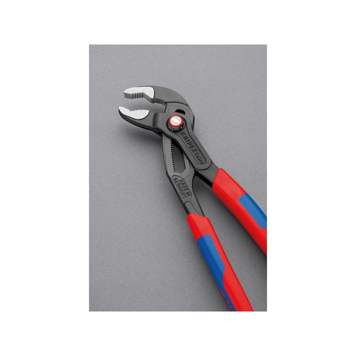 KNIPEX 87 22 250 คีมคอม้า รุ่น Cobra QuickSet 250mm (10")
