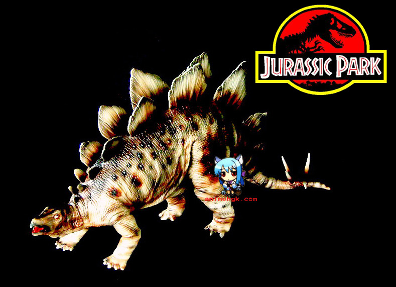 สเตโกซอรัส ไดโนเสาร์ จูราสสิค Jurassic park world Stegosaurus dinosaur 1/30