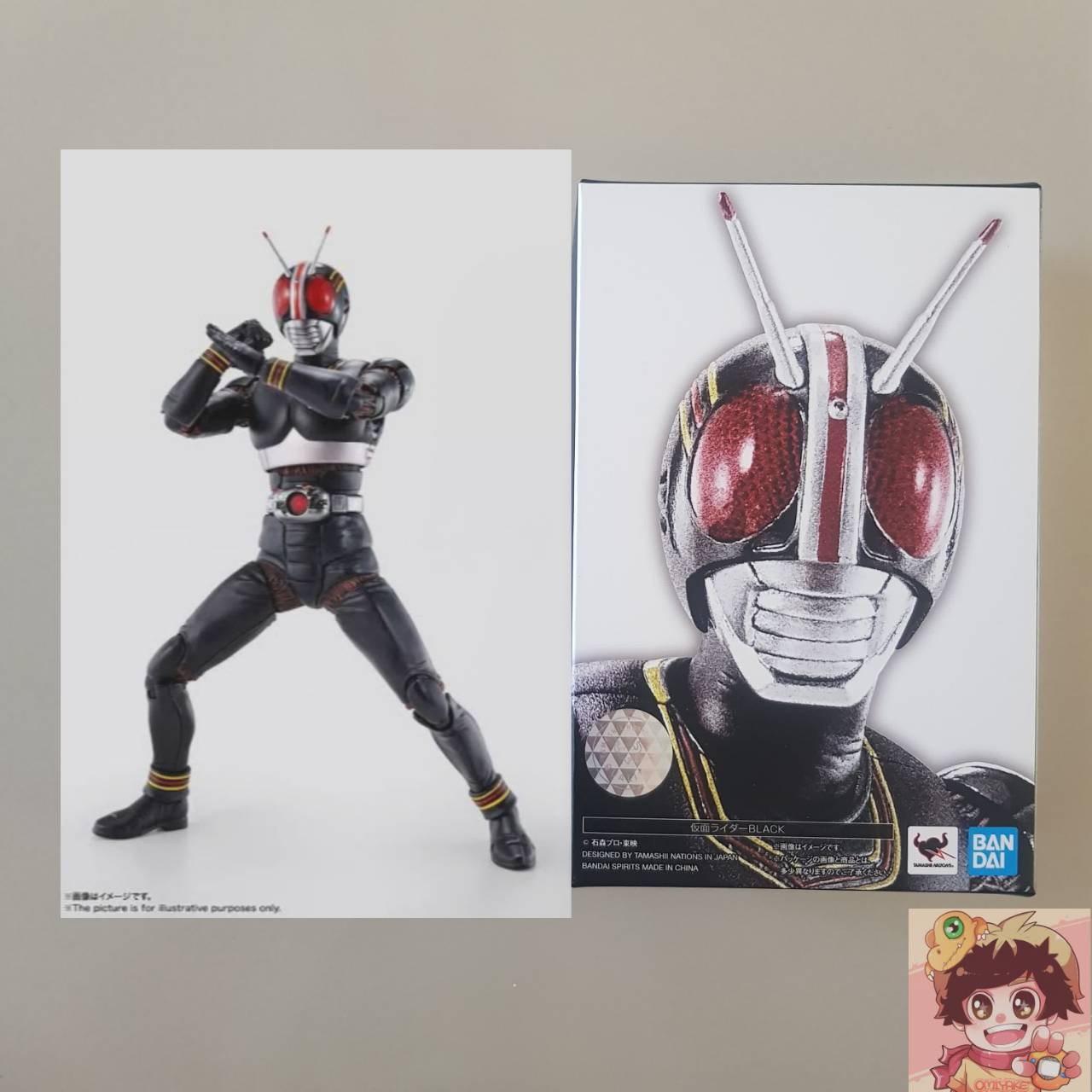 S.H.FIGUARTS(SHINKOCCHOU SEIHOU)Kamen Rider Black Sun - Masked Rider Black Ver 2.0[BANDAI]คาเมนไรเดอร์ แบล็ค[LOT JP]