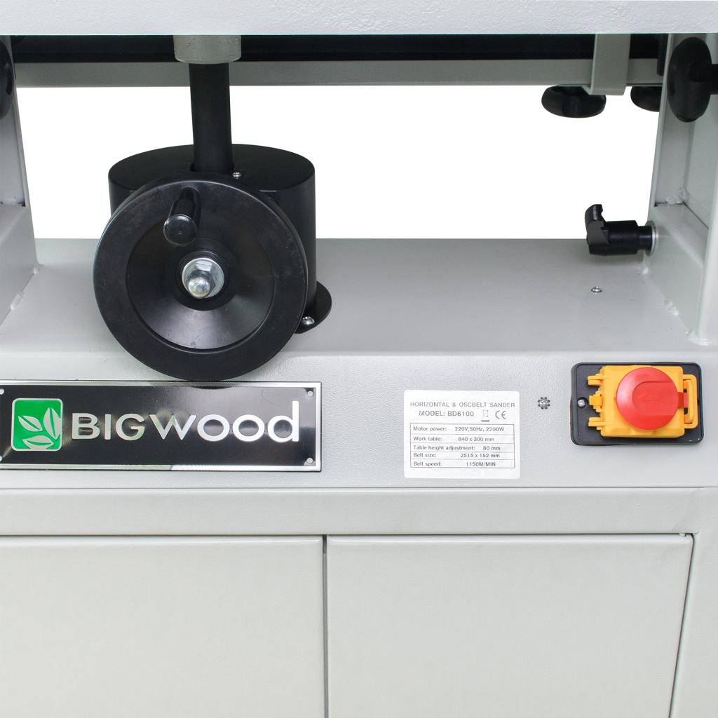 BIGWOOD BD6100 แท่นขัดกระดาษทราย 6"x99" 3HP/220V