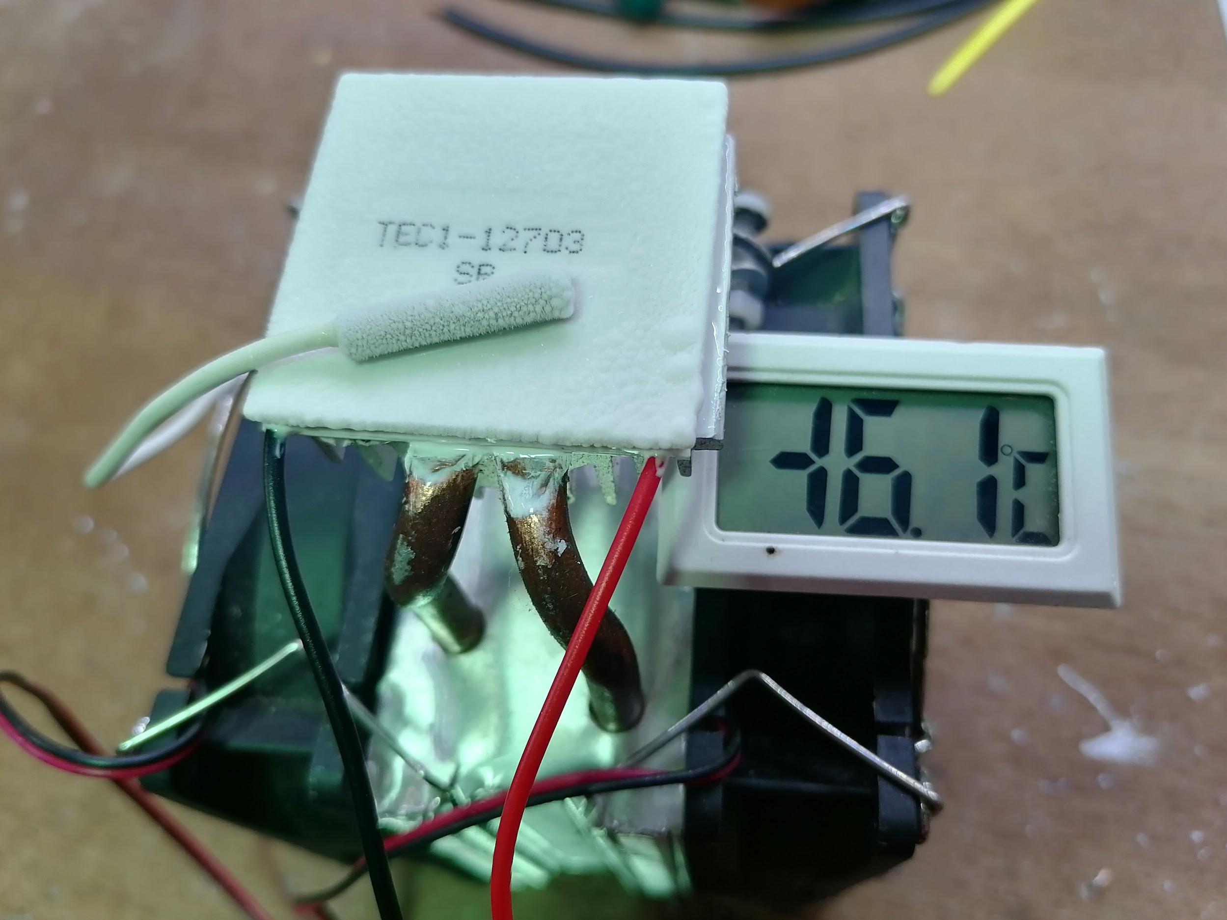 TEC1-12703-SR 12V Peltier Refrigeration Plate(แผ่นร้อน-เย็น) แผ่นเพลเทียร์