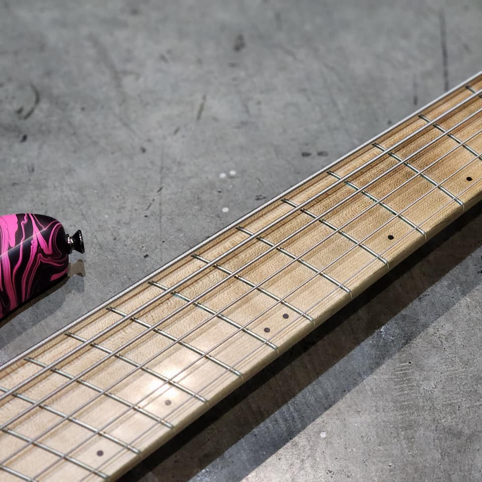 (USED) DINGWALL NG3-6 "Adam Nolly Getgood" Signature Pink Swirled Limited Edition 2021