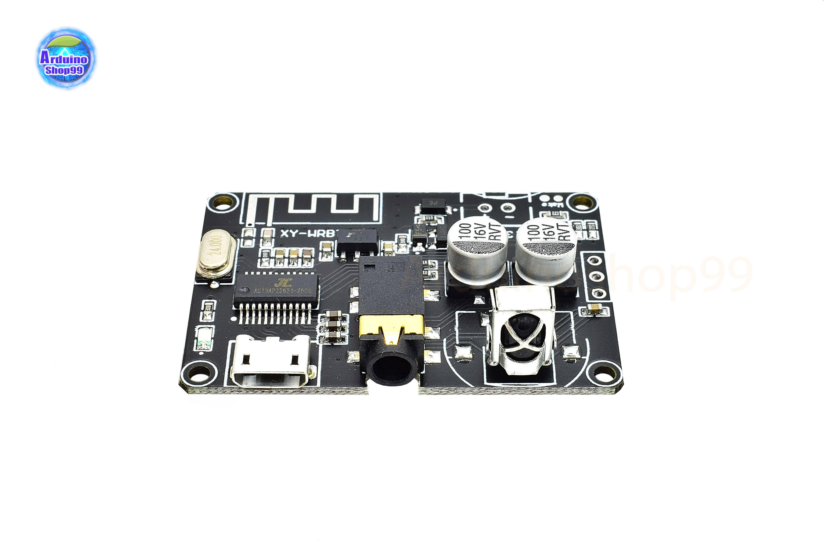Bluetooth 5.0 decoder board stereo speaker amplifier XY-WRBT + Remote