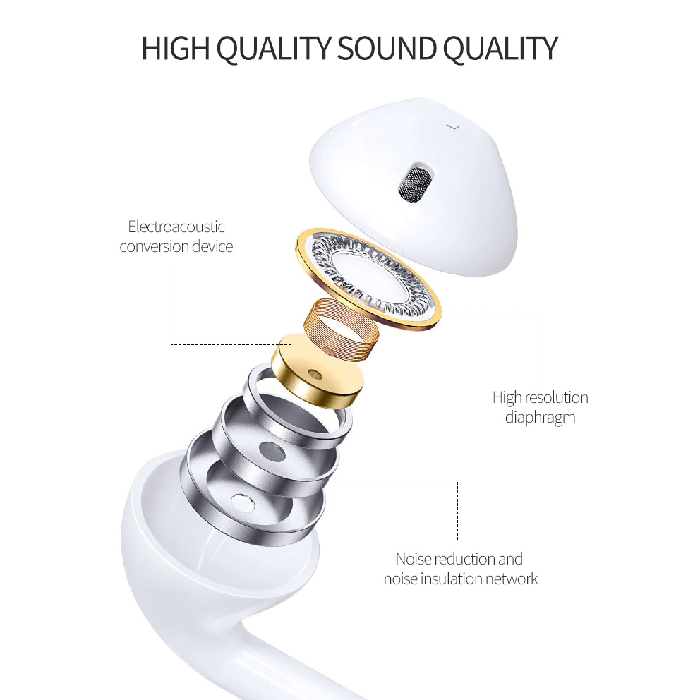 d-power หูฟัง รุ่น ip5/6 มีไมค์โครโฟนในตัว คุยโทรศัพท์ชัด รับสาย วางสาย เล่นเกมส์ได้ ประกัน 1 ปี