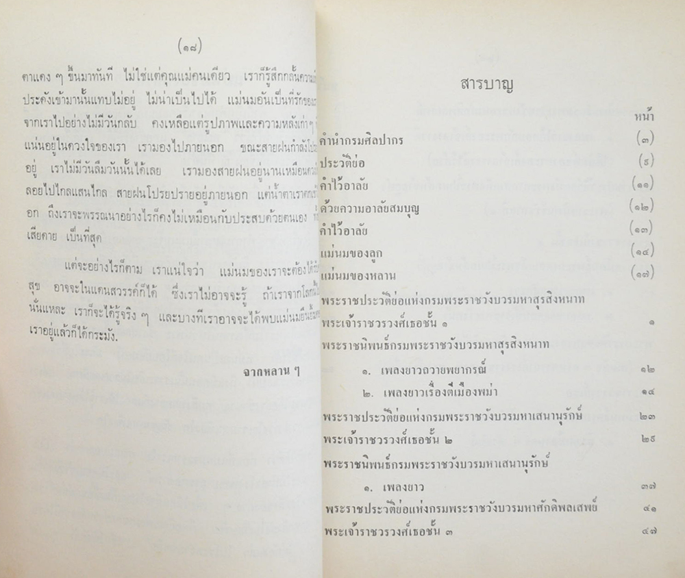 พระบวรราชประวัติและพระบวรราชนิพนธ์ (ขายตามสภาพ)