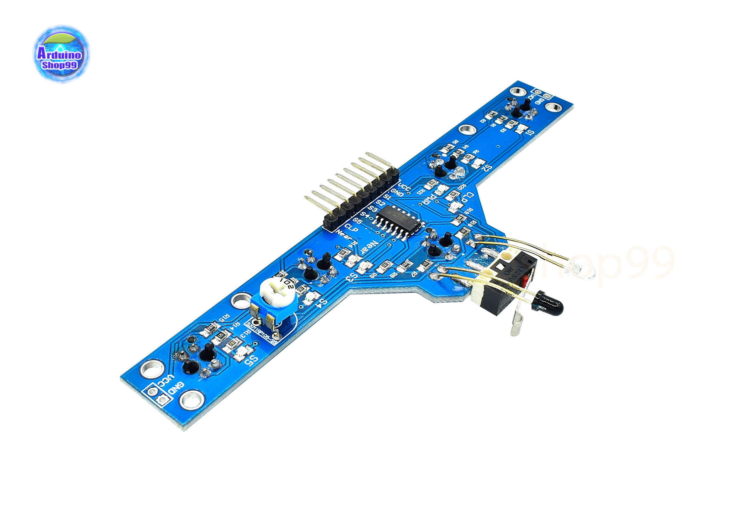 Five-channel tracking module 5 major functions to send routines