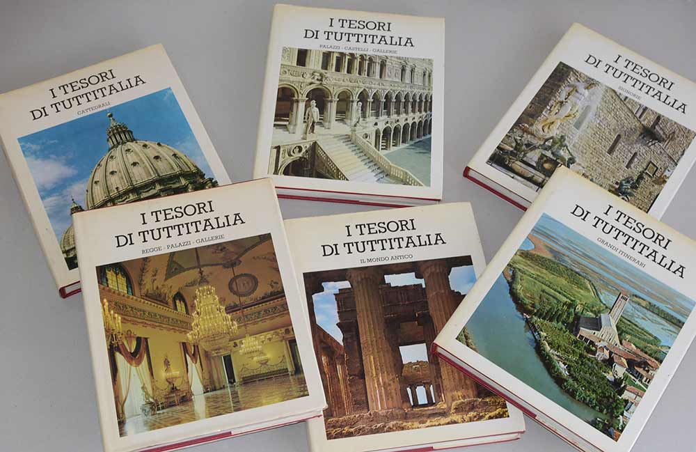 I TESORI DI TUTTITALIA 1 REGGE-PALAZZO-GALLERIE (ชุด 6 เล่ม)